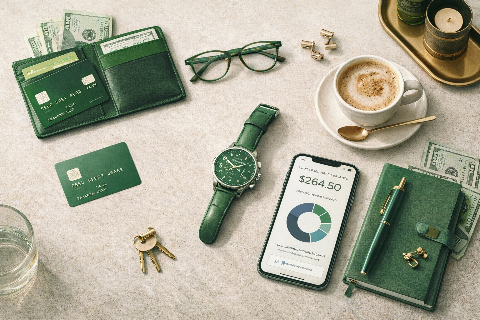 HaulHints Editorial Flatlay