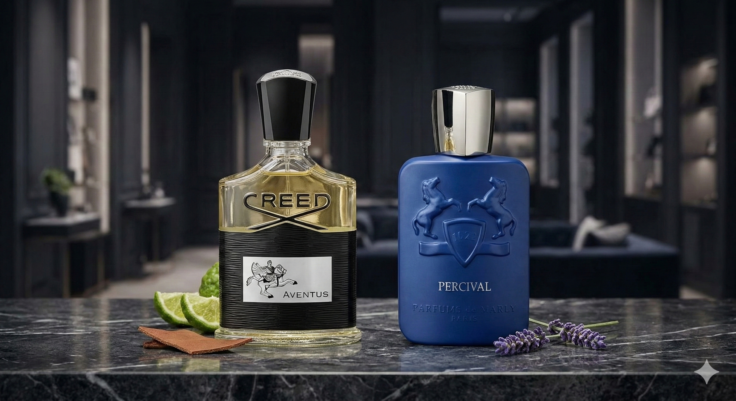 Creed Aventus vs. Parfums de Marly Percival